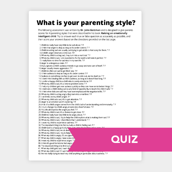 Worksheets for Parents - What Is Your Parenting Style?